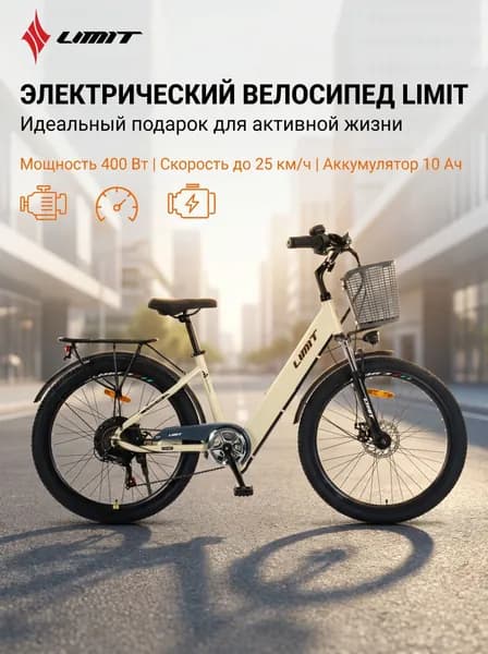 Электровелосипед 2026, 400 Вт