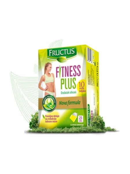 Чай Фруктус для похудения Fitness Plus зеленый травяной
