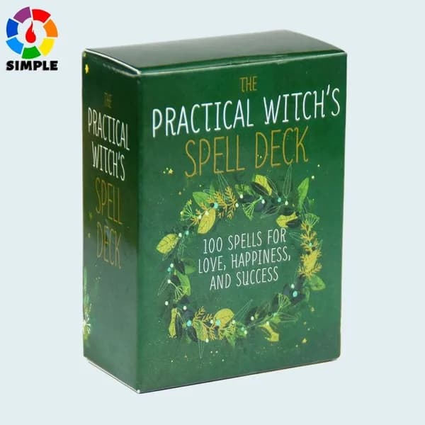Practical Witch's Spell Deck Настольная карточная игра Колода заклинаний практической ведьмы