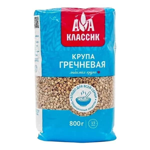 Крупа гречневая Агро-Альянс Классик ядрица 800 г