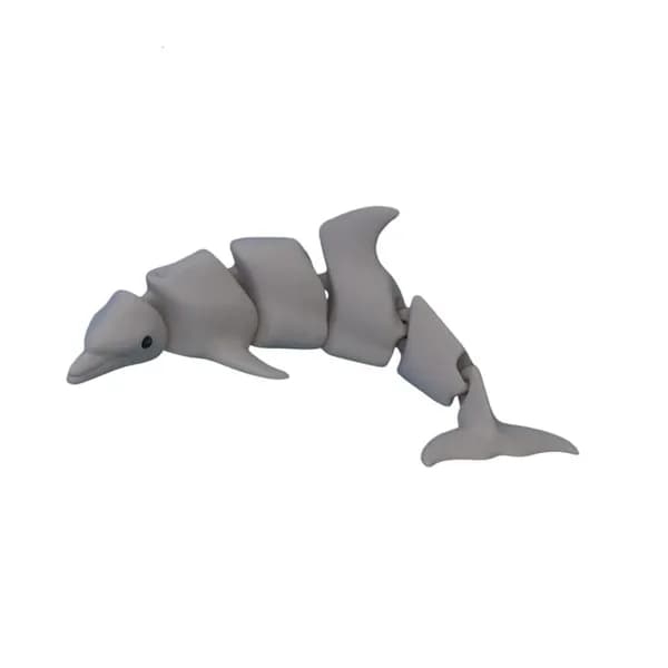 Гибкая 3D-печатная фигурка морского животного, - 5