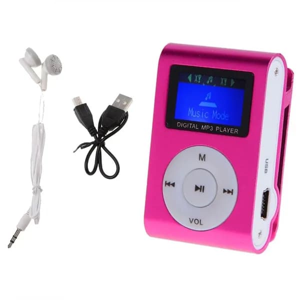 MP3-плеер, розовый