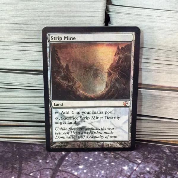 Strip Mine Разоряющая Шахта MTG Земля Карта для коллекции