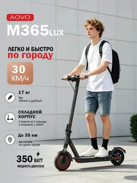 Электросамокат mz-1xihshs4b3y, красный, черный матовый