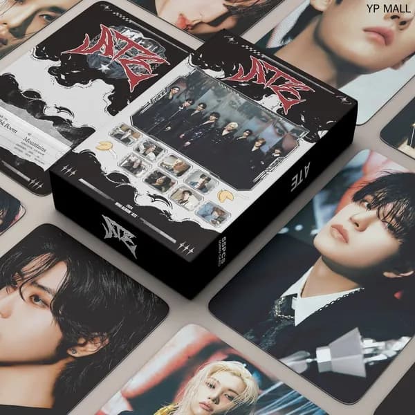 55 LOMO-карточек Stray Kids, новый альбом ATE, сувениры с Ли Ёнбоком (Felix), коллекционные карточки SKZ