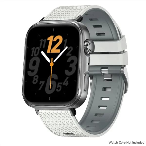 спортивный силиконовый ремешок для Huawei Watch Fit 5Pro/4Pro, Двухцветный ремешок для Huawei Fit 5/4/3