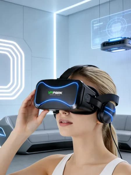 Очки виртуальной реальности VR с панорамным обзором, для игр, видео на 360, съемная система охлаждения, совместимые со смартфонами BOX