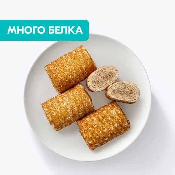 Блины сочным мясом 280 г, Ozon fresh, быстрозамороженные