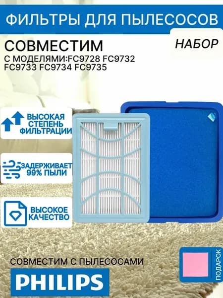 Фильтр для пылесоса Philips PowerPRO EXPERT филипс