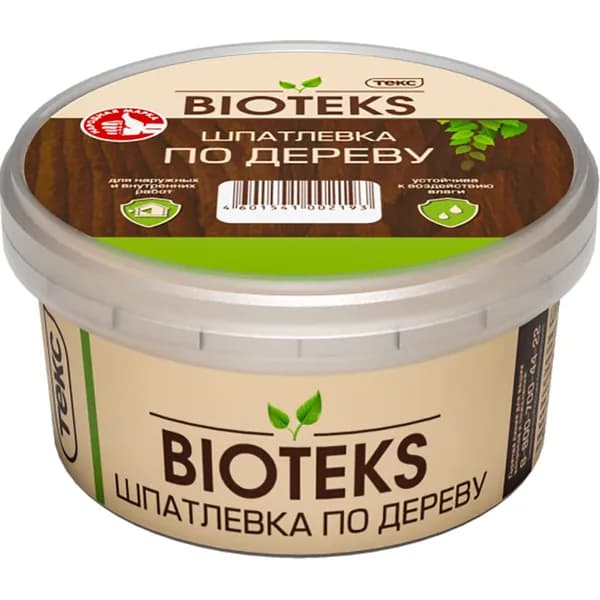 Шпатлевка по дереву Текс Bioteks Профи сосна 0,25кг 700001390