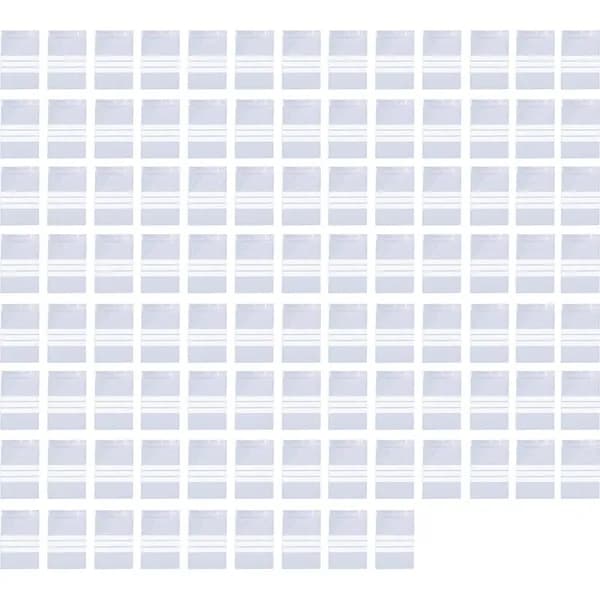 Плотные самозакрывающиеся пакеты для бриллиантовой мозаики, 100 шт., прозрачные, 5 7 см