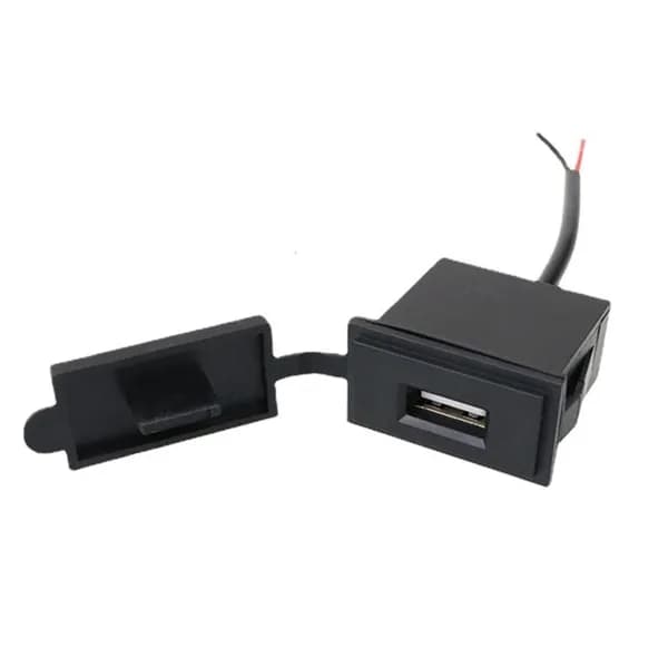 Мини-адаптер USB для прикуривателя 12 24 В