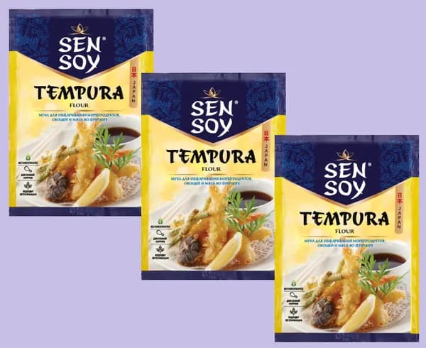 Sen Soy Premium Японская панировочная мука Темпура 150 гр (Набор из 3 шт)