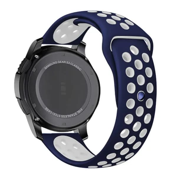 Силиконовый ремешок для часов 20мм / Браслет для смарт часов Xiaomi Amazfit Samsung Honor Huawei