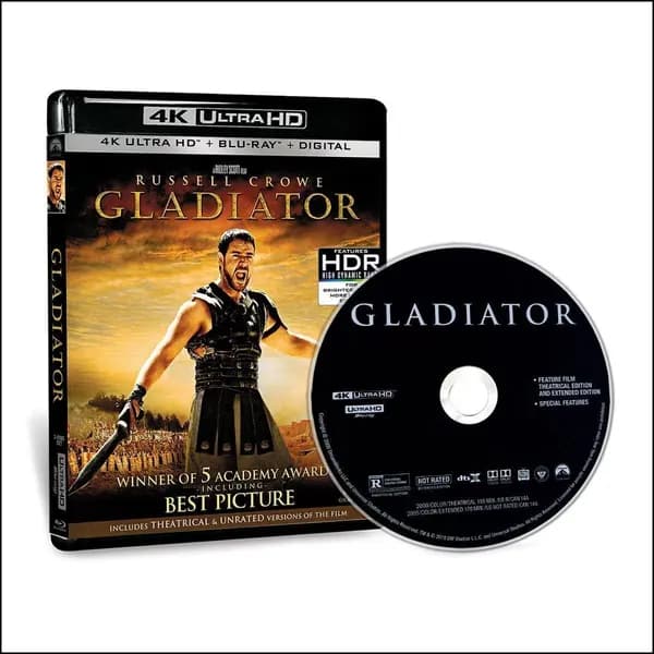 4K UltraHD Гладиатор 2 (2024) НОВИНКА Blu-ray 50Gb (блю рей)