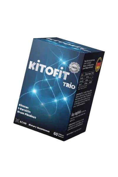 Bohm Kitofit Trio (Китосан, L-Карнитин, Хром Пиколинат) 60 капсул