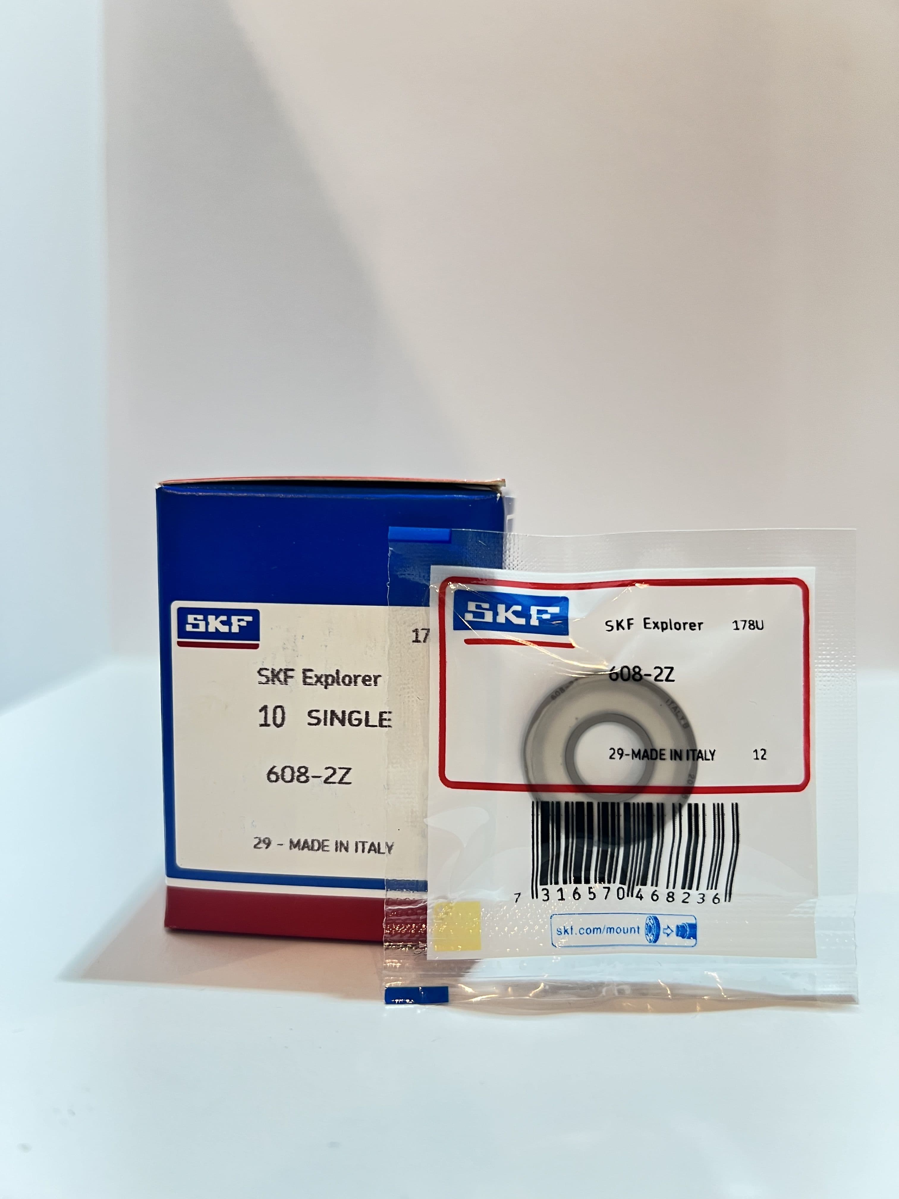 Подшипник SKF 608-2Z (180018) размер 8*22*7 универсальный