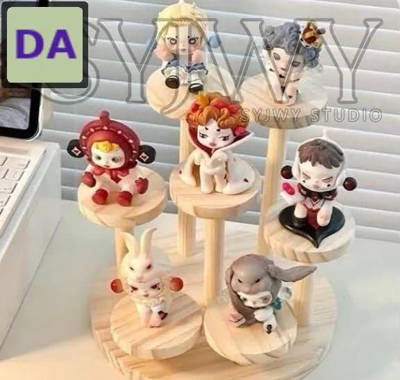 Этажерка, 7 секц., ДВП, 8х21х13 см