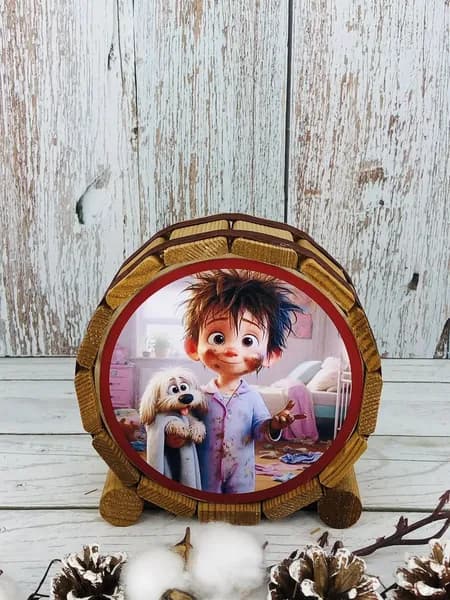 Копилка для денег ""Мальчишки 4"", 13.5х13.5 см, 1 шт