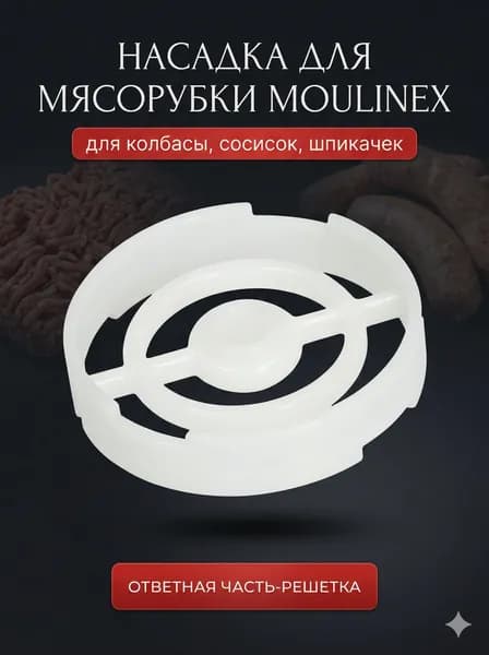Ответная часть насадки для колбас мясорубки Moulinex (SS-193522)