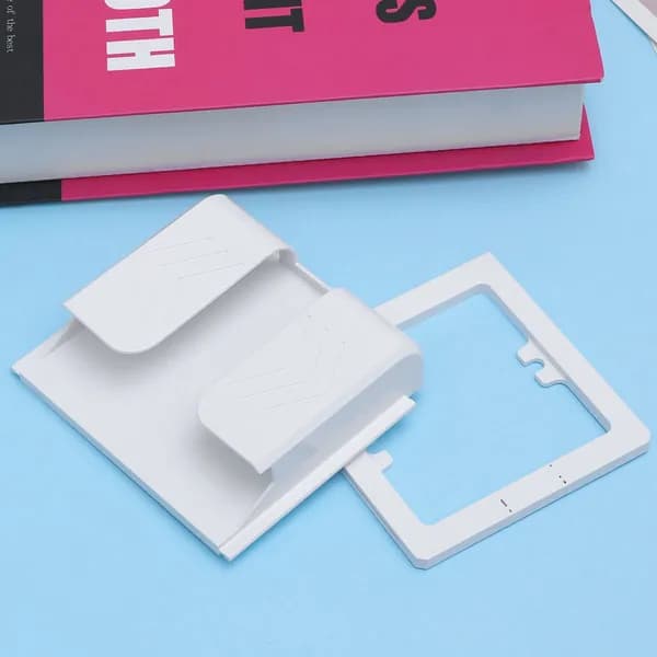 Белый настенный usb держатель для телефона, подставка для зарядки и крепления