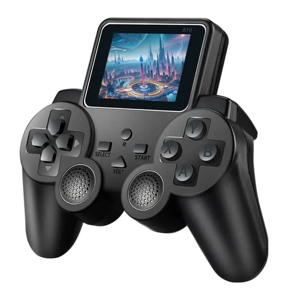 Портативная Игровая Консоль S10 С Экраном 2,4 Дюйма, 520 Встроенными Играми, Ретро-Портативным Игровым Плеером И AV-Выходом