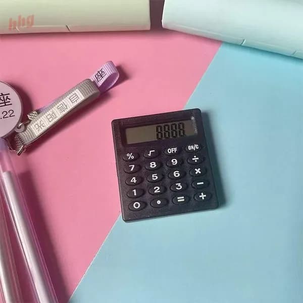 Карманный калькулятор Silent Pocket Portable FENGMING