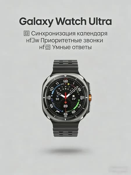 Galaxy Watch Ultra Смарт часы мужские с спортивными советами