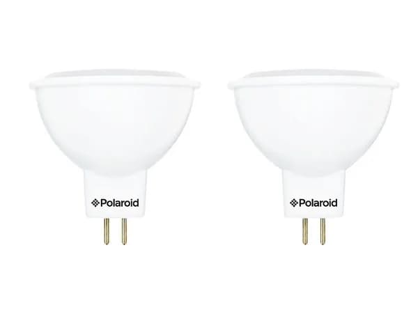 Светодиодная лампа Polaroid 220V MR16 5W 3000K GU5.3 400lm (2 шт.)