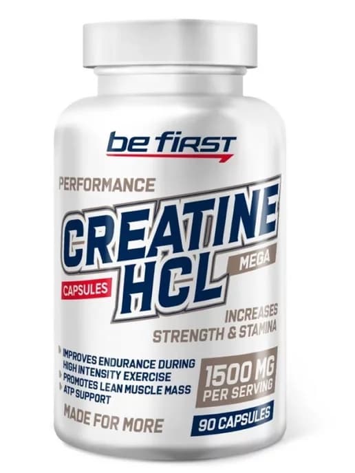Креатин гидрохлорид, Creatine без вкуса, 90 капсул