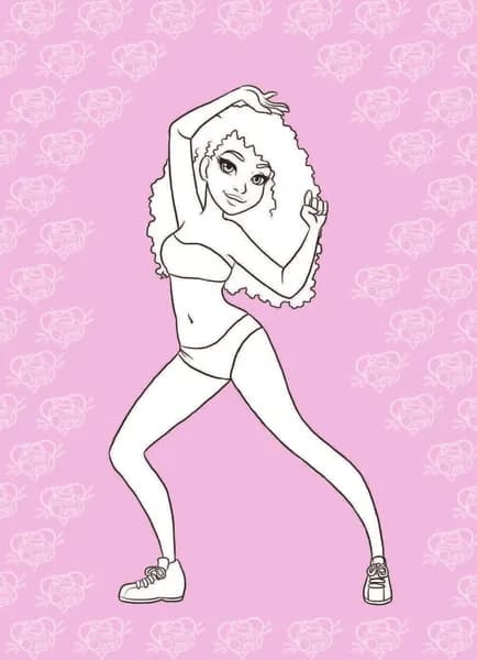Королевы танца (+ наклейки)