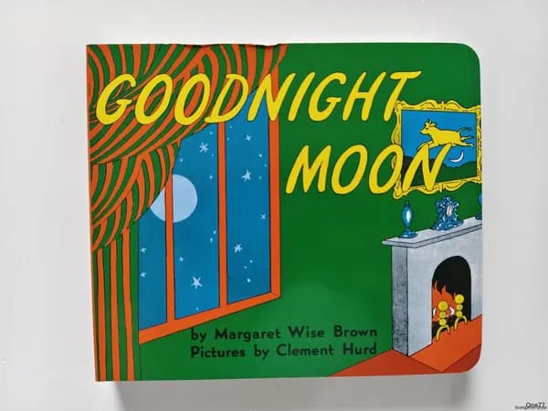 Goodnight Moon Margaret Wise Brown, Clement Hurd Познавательная книга на английском языке