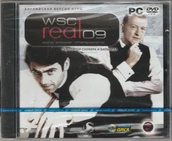 Игра WSC Real 2009. World Snooker Championship (PC, Windows, Английская версия)