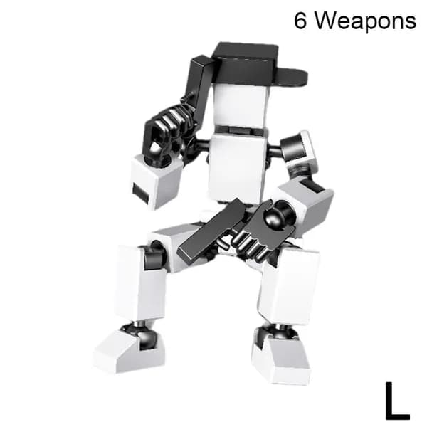 Крутая игрушка-робот для сборки куклы с механическим шарниром