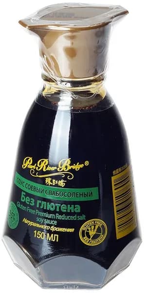Соевый соус без глютена слабосоленый 150мл