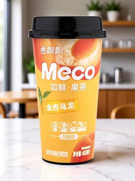 Чай холодный MECO фруктовый улун со вкусом абрикоса 400 мл, Китай