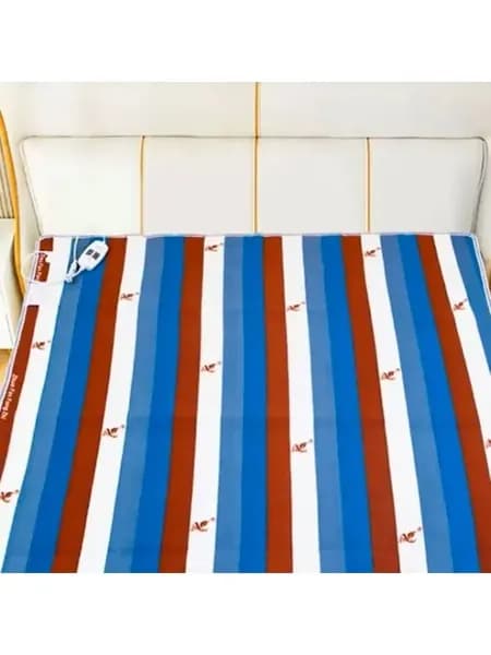 Электроодеяло 150x180 бордовый Флис
