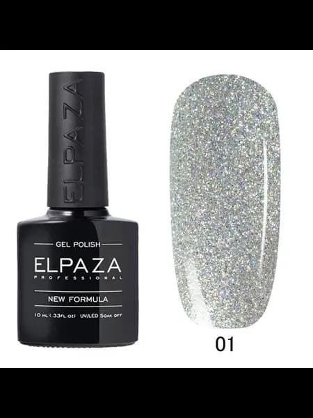 Гель лак для ногтей SPARKLE 01, 10 мл