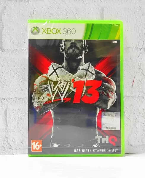 WWE 13 Английский язык Видеоигра на диске Xbox 360. Товар уцененный