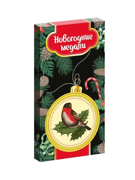Кондитерские изделия СЛАДКАЯ СКАЗКА Новогодние медали, 42 г