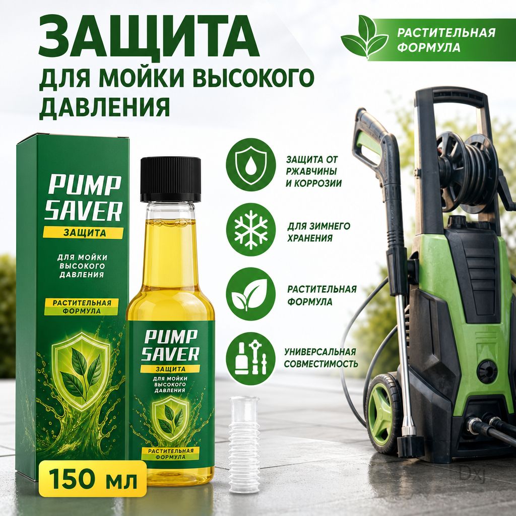 Защитная жидкость для мойки высокого давления на растительной основе, смазка для шлангов