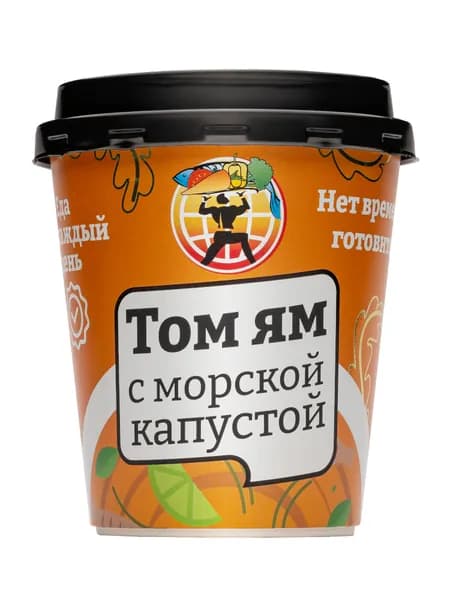 Суп быстрого приготовления Том ям с морской капустой 1 шт