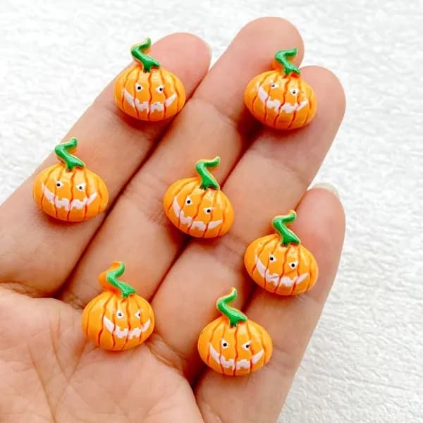 20 шт. смола/тыква/призрак DIY ювелирные украшения аксессуары