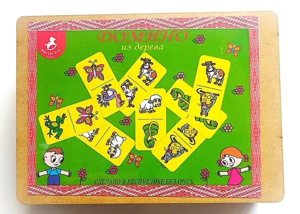 Развивающая игрушка "Домино"