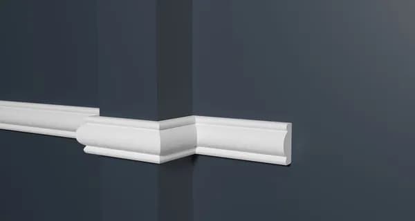 Молдинг под покраску Декор Дизайн (Decor-Dizayn) дюрополимер 157A 30х13х2000мм