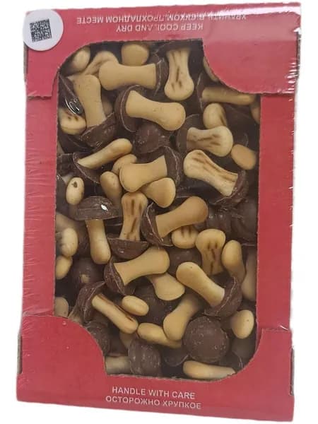 Печенье Чеховские грибочки темные, 300г