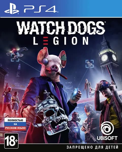 Игра Watch Dogs Legion (PlayStation 4, Русская версия)