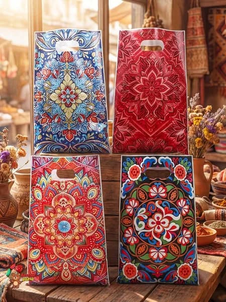 Пакет подарочный 16.5x25 см 10 шт