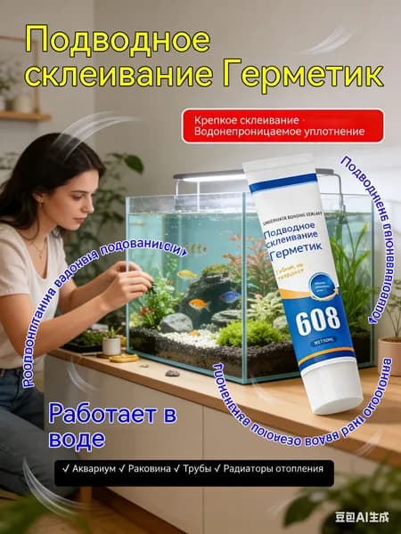 Клей строительный 60 мл, 1 шт.