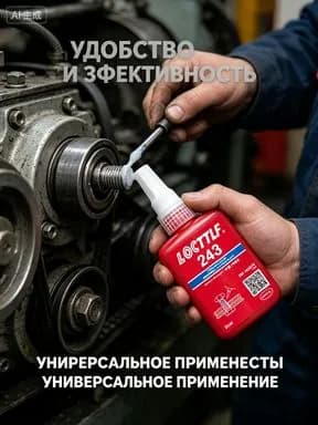Фиксатор резьбы Гель, 50 мл, 1 шт.